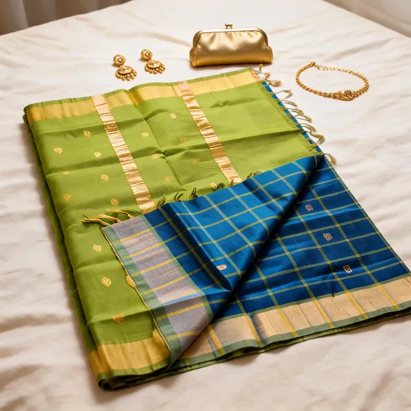 Blue_silk_cotton_saree_For_Women