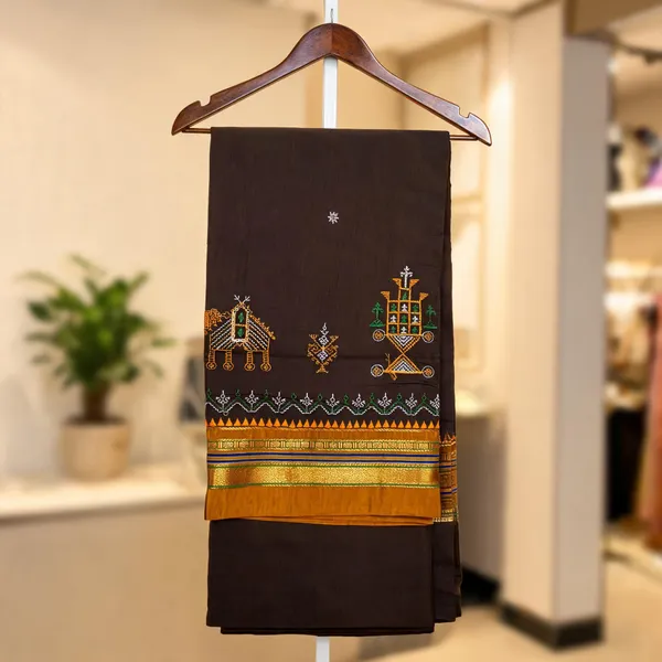 Brown_Silk_Cotton_Kasuthi_silk_saree_For_Women