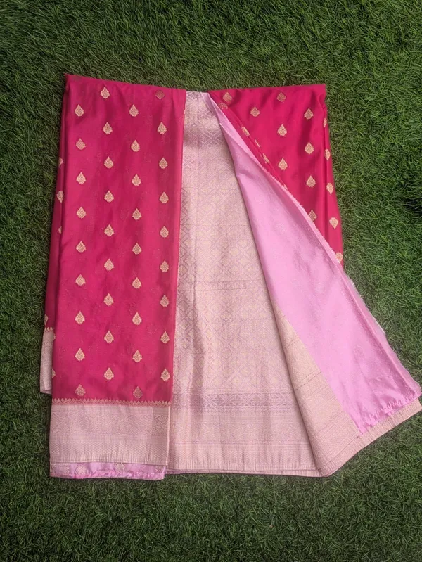 Pink_Silk_Woven_Khadi_Chiffon_Saree_for_Women