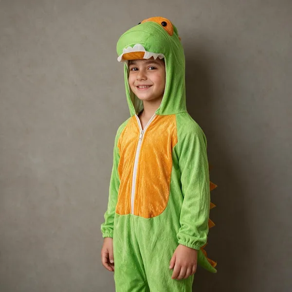 Green_Cotton_Hooded_Dinosaur_Costume_For_Boys_And_Girls