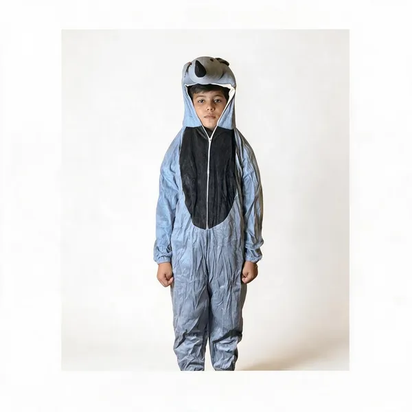 Blue_Polyester_Animal_Fancy_Dress_Jumpsuit_Costume_For_Boys