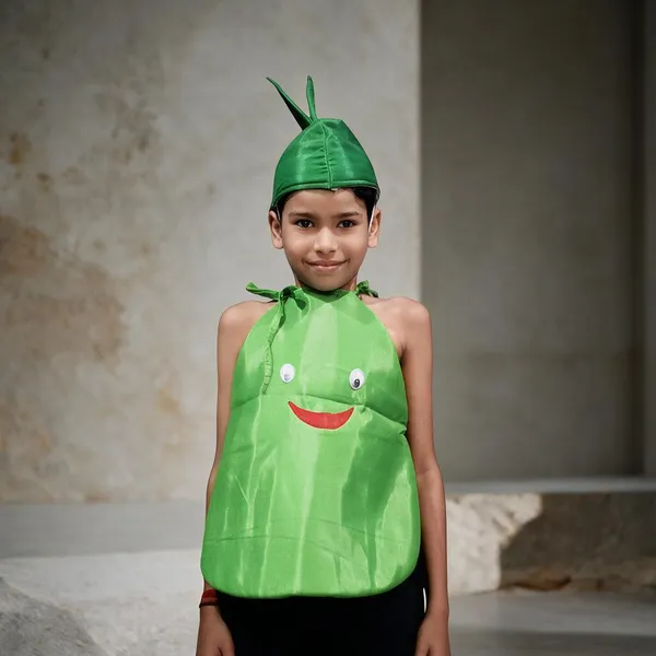 Green_Foam_Bottle_Gourd_Vegetable_Costume_For_Boys