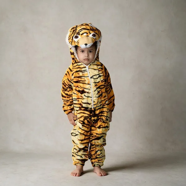 Orange_Polyester_Tiger_Striped_Jumpsuit_Costume_For_Boys