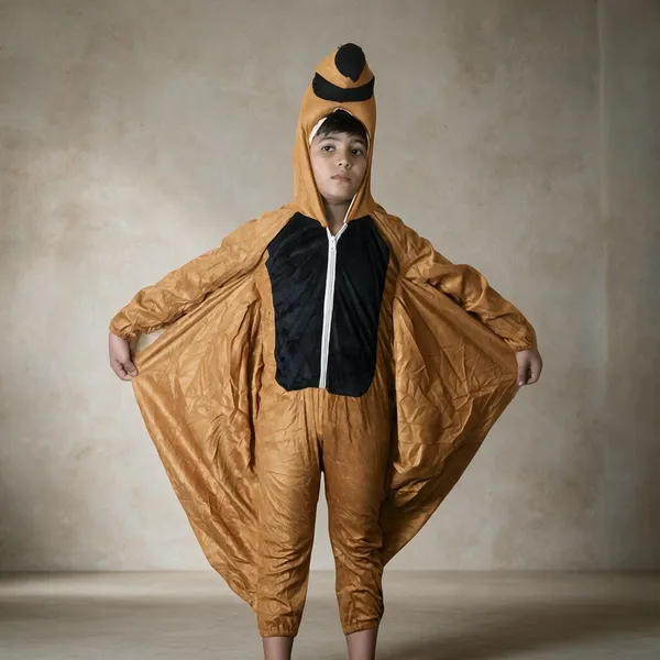 Brown_Polyester_Eagle_Jumpsuit_Costume_For_Boys