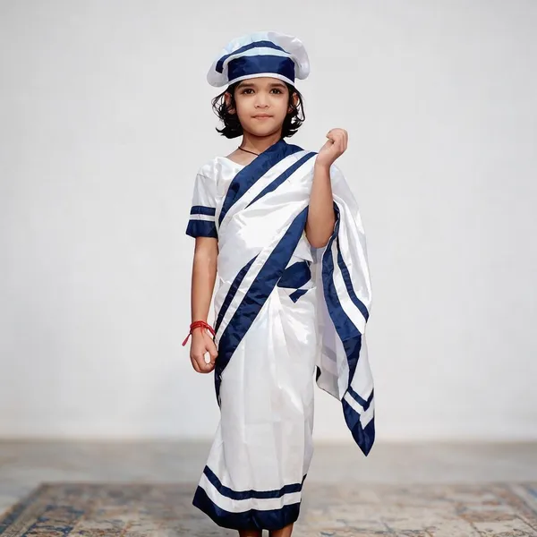 White_Blue_Cotton_Mother_Teresa_Costume_For_Girls