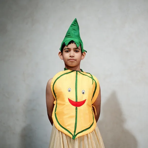 Orange_Foam_Fabric_Papaya_Shape_Fruit_Costume_For_Boys