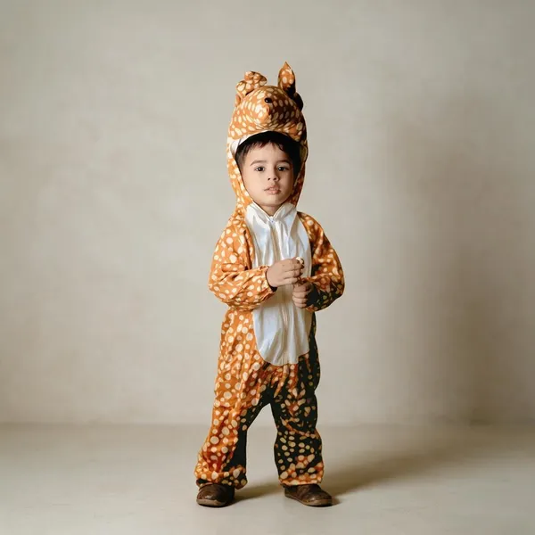 Brown_Polyester_Deer_Fancy_Dress_Jumpsuit_Costume_For_Boys