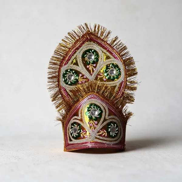 Green_Gold_Stone_Embellished_Lotus_Mukut_For_Deity
