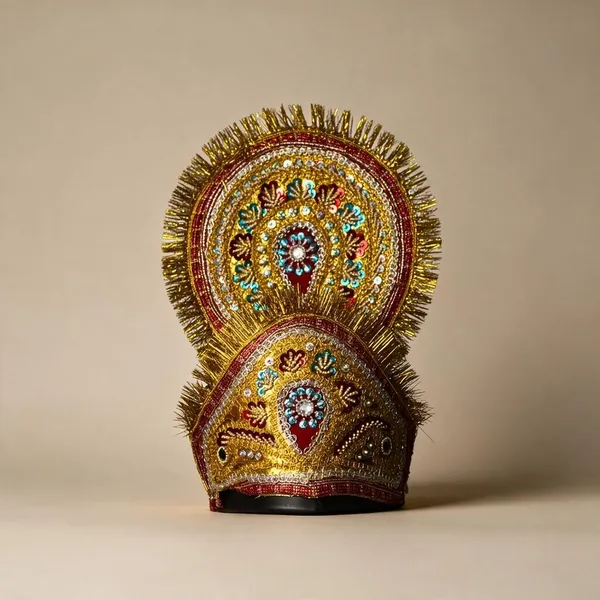 Red_Gold_Velvet_Zari_Stone_Deity_Mukut_Crown