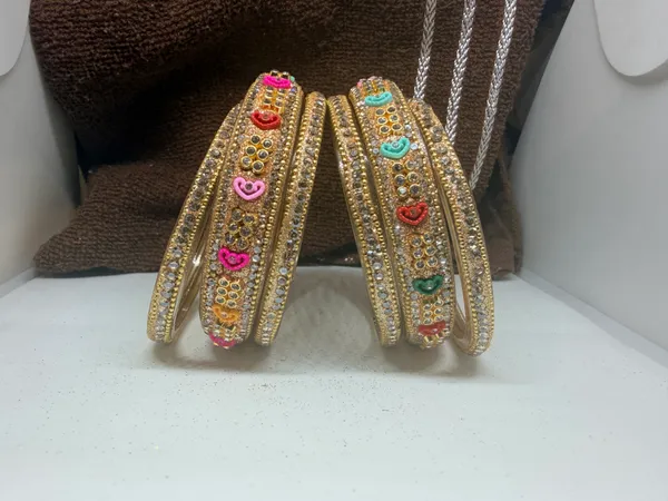 Gold-Tone_Multicolour_Embellished_Bangle_Set_for_Women