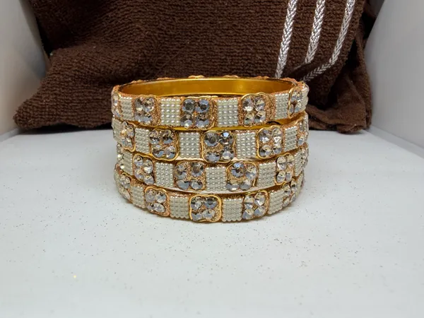 Gold_Tone_Embellished_Bangle_Set_for_Women