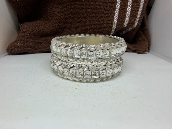 Silver-Tone_Geometric_Stone_Bangles_for_Women