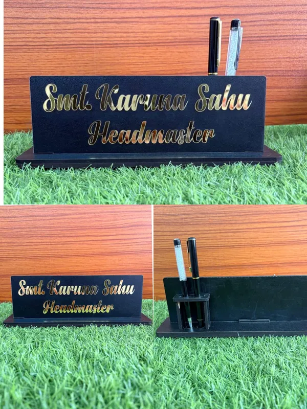 Black_And_Brown_Mdf_Desk_Name_Plet_For_Gifting