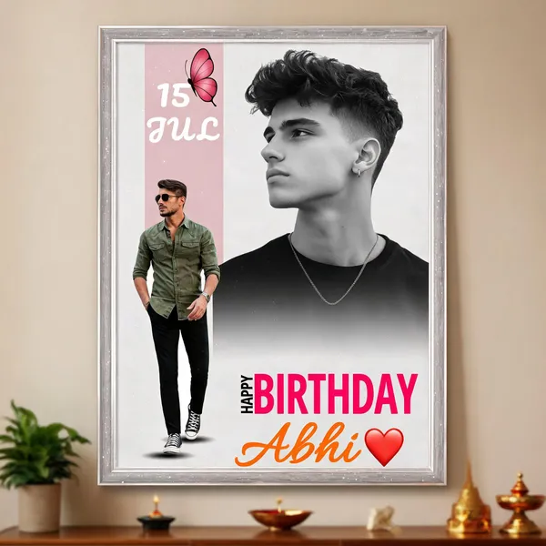 Multicolor_Sparkle_Print_And_Frame_Photo_Frame_For_Gifting