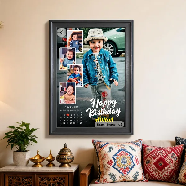 Multicolor_Sparkle_Print_And_Frame_Photo_Frame_For_Gifting