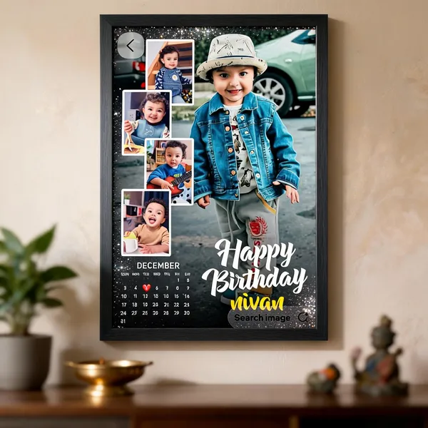 Multicolor_Sparkle_Print_And_Frame_Photo_Frame_For_Gifting