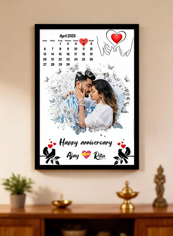 Multicolor_Sparkle_Print_And_Frame_Photo_Frame_For_Gifting