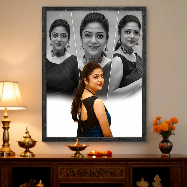 Multicolor_Sparkle_Print_And_Frame_Photo_Frame_For_Gifting