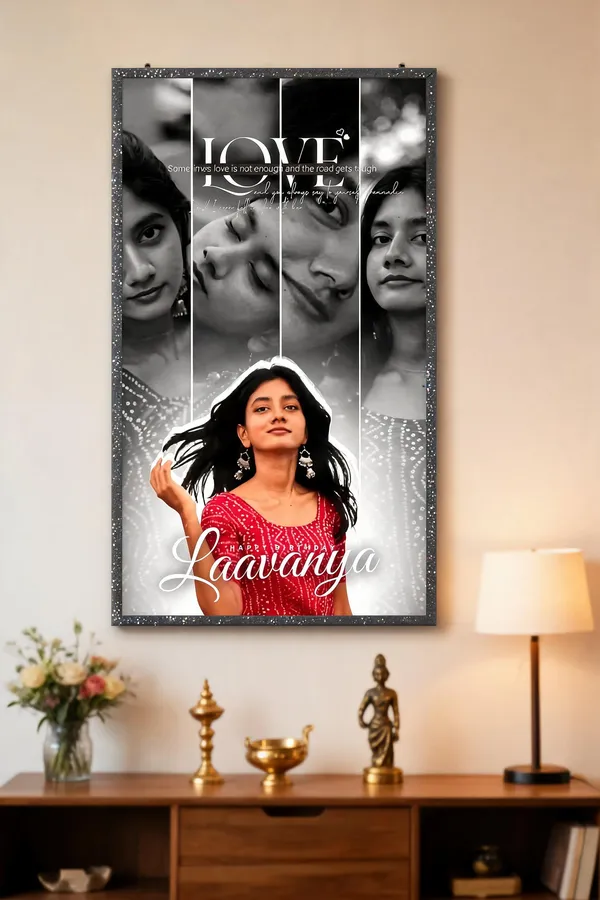 Multicolor_Sparkle_Print_And_Frame_Photo_Frame_For_Gifting
