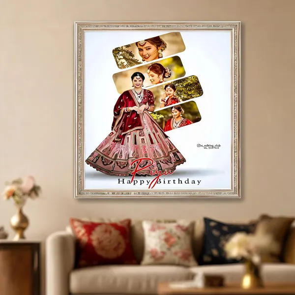 Multicolor_Sparkle_Print_And_Frame_Photo_Frame_For_Gifting