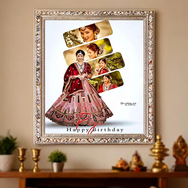 Multicolor_Sparkle_Print_And_Frame_Photo_Frame_For_Gifting