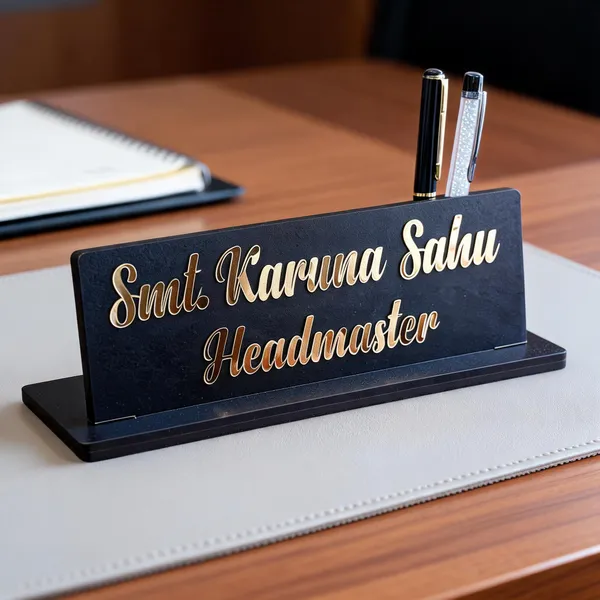 Black_And_Brown_Mdf_Desk_Name_Plet_For_Gifting