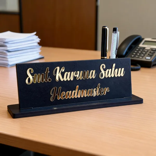 Black_And_Brown_Mdf_Desk_Name_Plet_For_Gifting