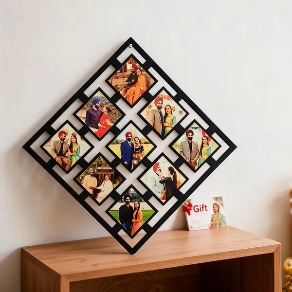 Black_And_Brown_Mdf_Cutout_Frame_For_Gifting