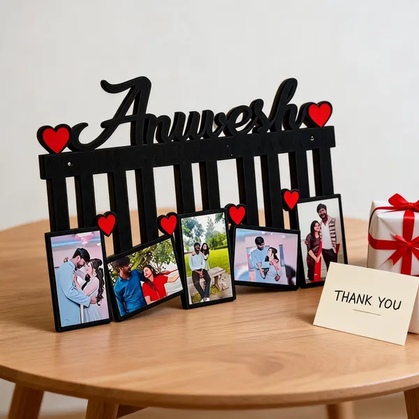 Black_And_Brown_Mdf_Cutout_Frame_For_Gifting