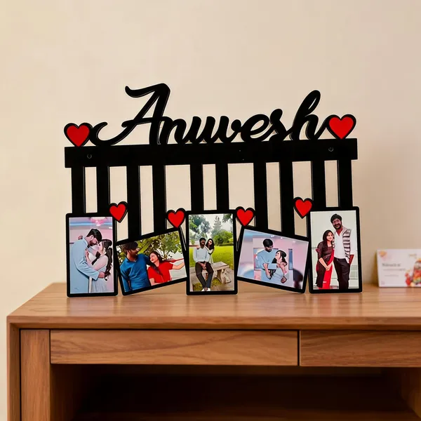 Black_And_Brown_Mdf_Cutout_Frame_For_Gifting