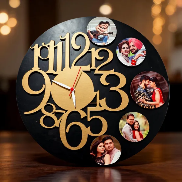 Black_And_Brown_Mdf_Watch_For_Gifting