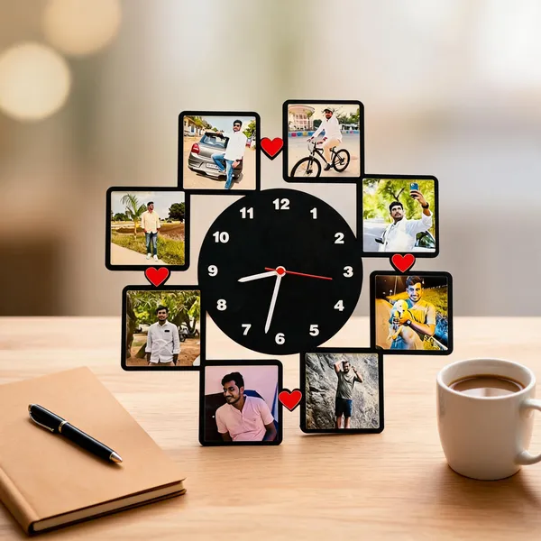 Black_And_Brown_Mdf_Watch_For_Gifting