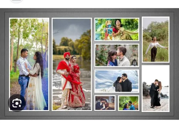 Multicolor_Sparkle_Print_And_Frame_Photo_Frame_For_Gifting