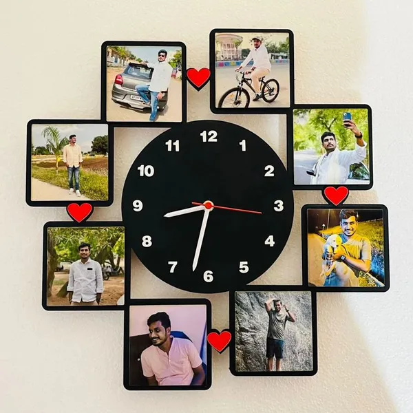 Black_And_Brown_Mdf_Watch_For_Gifting