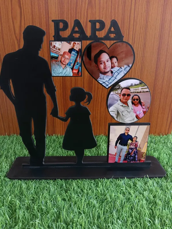 Black_And_Brown_Mdf_Cutout_Frame_For_Gifting