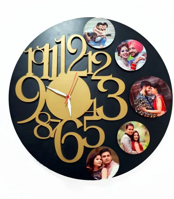Black_And_Brown_Mdf_Watch_For_Gifting