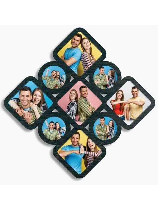 Black_And_Brown_Mdf_Cutout_Frame_For_Gifting