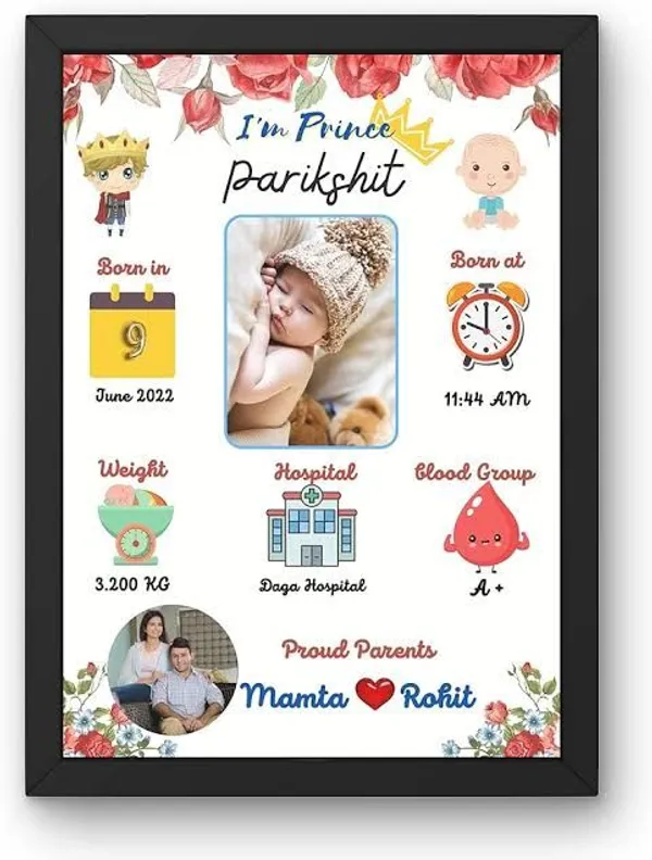 Multicolor_Sparkle_Print_And_Frame_Photo_Frame_For_Gifting