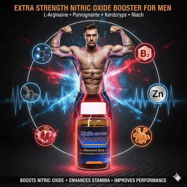 Male_Nitric_Oxide_Booster_with_L-Arginine,_Zinc,_Cordyceps_Sinensis_&_Pomegranate_Extract_–_Men's_Daily_Nutritional_Supplement