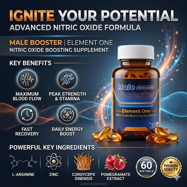 Male_Nitric_Oxide_Booster_with_L-Arginine,_Zinc,_Cordyceps_Sinensis_&_Pomegranate_Extract_–_Men's_Daily_Nutritional_Supplement
