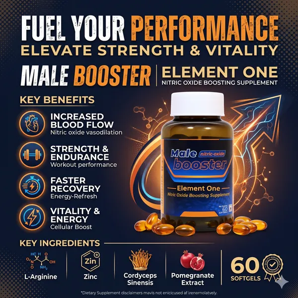 Male_Nitric_Oxide_Booster_with_L-Arginine,_Zinc,_Cordyceps_Sinensis_&_Pomegranate_Extract_–_Men's_Daily_Nutritional_Supplement
