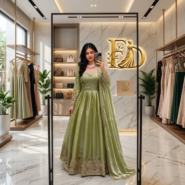 Green_Gmy_Silk_Embroidered_Anarkali_Suit_For_Women