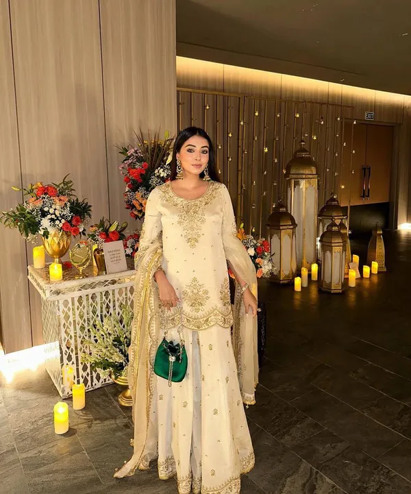 Ivory_Chinnon_Silk_Embroidered_Flared_Sharara_Suit_For_Women