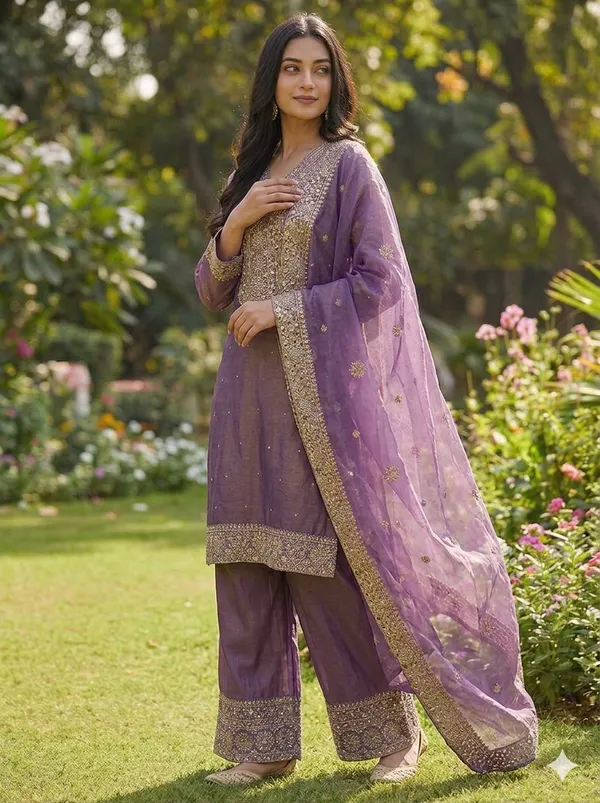 Purple_Fendi_Straight_Suit_Set_For_Women