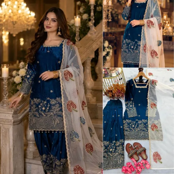 Navy_Blue_Fendi_Silk_Straight_Embroidered_Salwar_Suit_Set_For_Women