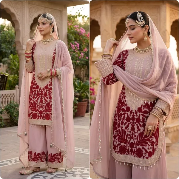 Pink_Georgette_Straight_Embroidered_Ethnic_Suit_Set_For_Women