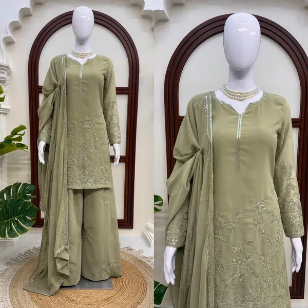 Sage_Green_Silk_Straight_Kurta_Set_For_Women