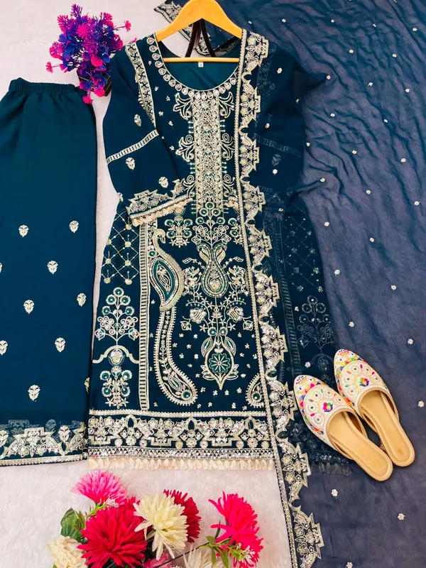 Navy_Blue_Georgette_Straight_Embroidered_Suit_Set_For_Women
