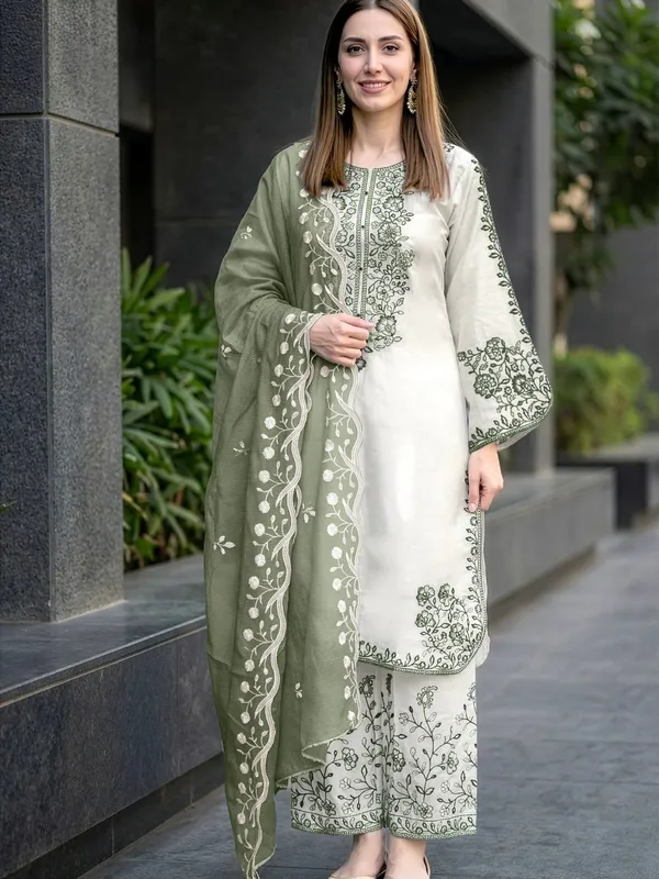 Sage_Green_Organza_Straight_Embroidered_Salwar_Suit_For_Women