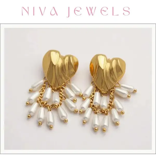 Gold_Electroplated_Pearl_Drop_Dangle_Earrings_For_Women